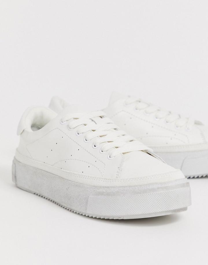 Allsaints Platform Sneaker-white