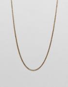 Vitaly Cuban Necklace In Gold - Gold