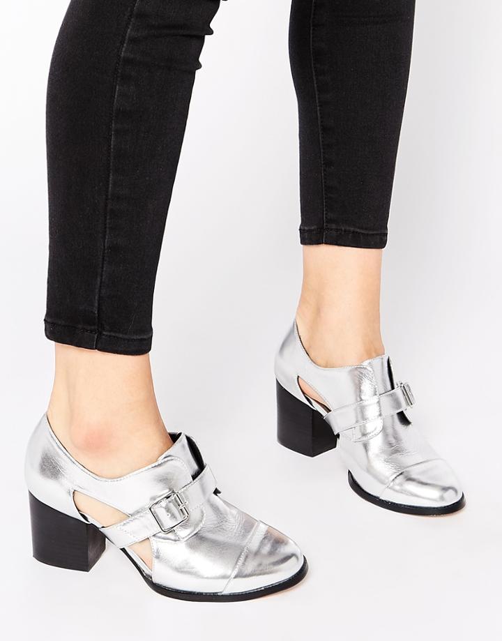 Asos Opposite Heels - Silver