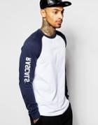 Rascals Raglan Long Sleeve T-shirt - Navy