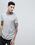 Lee Shape T-shirt In Gray - Gray