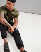 Asos 4505 T-shirt With Wicking In Khaki - Green