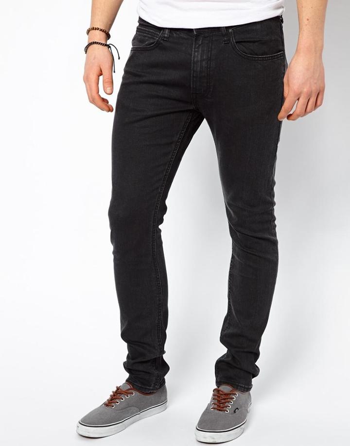 Lee Jeans Luke Skinny Gray Spark