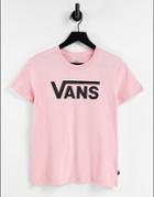 Vans Flying V T-shirt In Pink