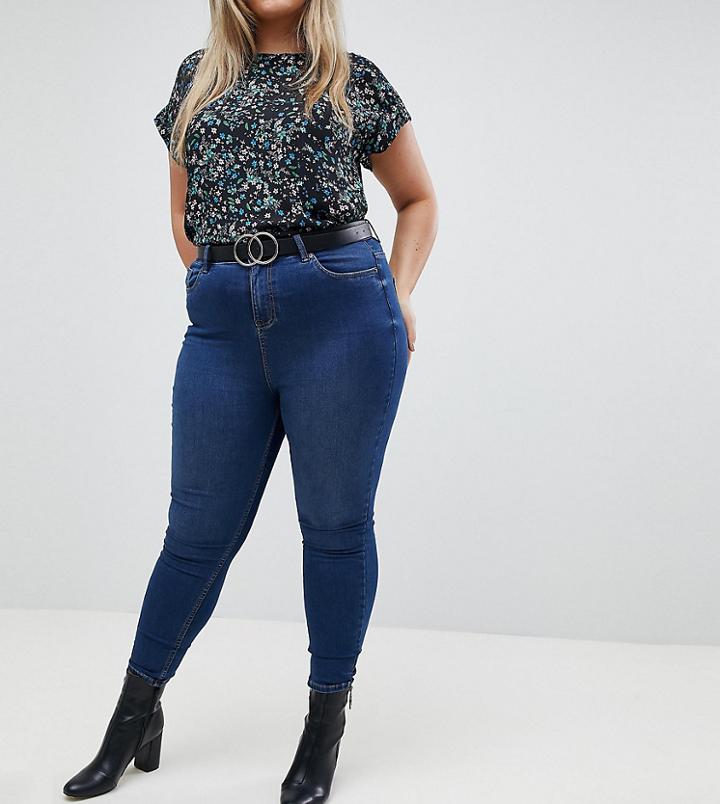 New Look Curve Super Soft Jean - Blue