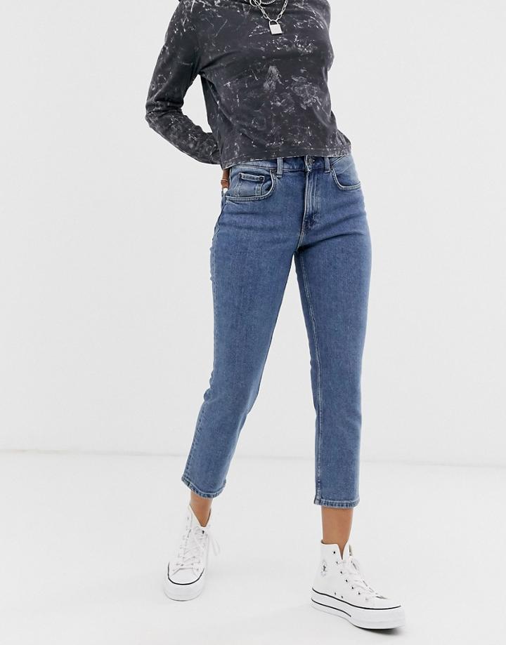 Cheap Monday Revive Cropped Jeans - Blue