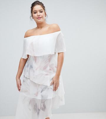 Coast Plus Tara Print Tiered Dress - Multi