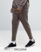 Puma Cropped Joggers In Brown Exclusive To Asos 57530802 - Brown