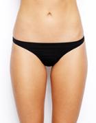 Asos Mix And Match Micro Brazilian Bikini Bottom - Black