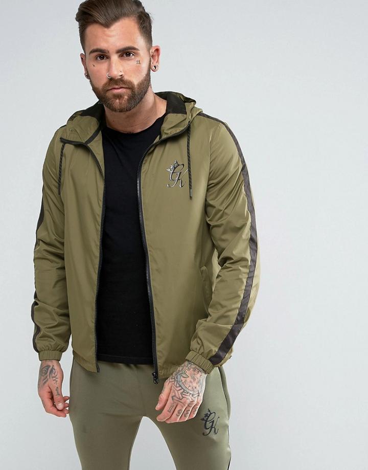 Gym King Windbreaker Jacket - Beige