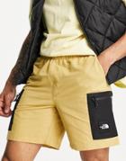 The North Face Phlego Cargo Shorts In Tan-brown