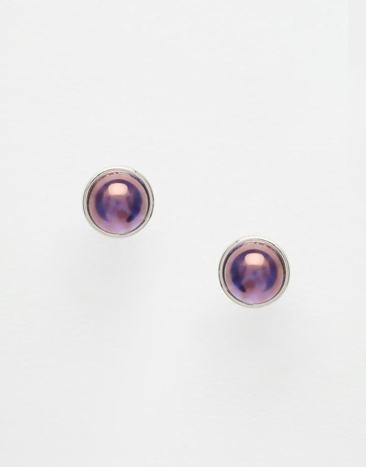 Me & Zena Irridescent Stone Stud Earrings