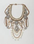 Aldo Layered Chain Necklace - Gold