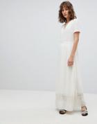 Suncoo Ethereal Maxi Dress - Cream
