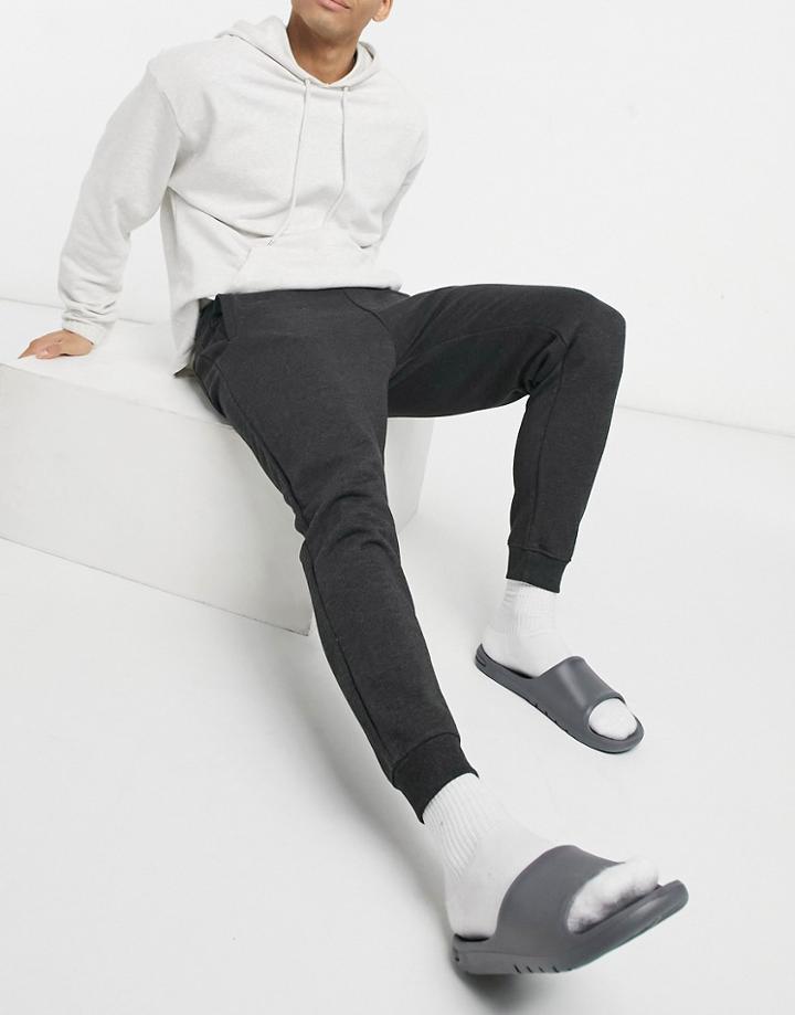 Pull & Bear Sweatpants In Gray-grey