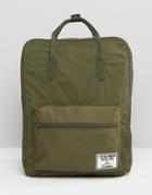 Pull & Bear Square Backpack - Green