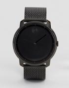 Movado Bold 3600261 Mesh Watch In Black - Black