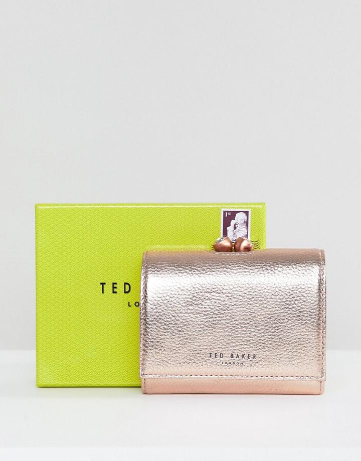 Ted Baker Valery Mini Bobble Purse - Gold
