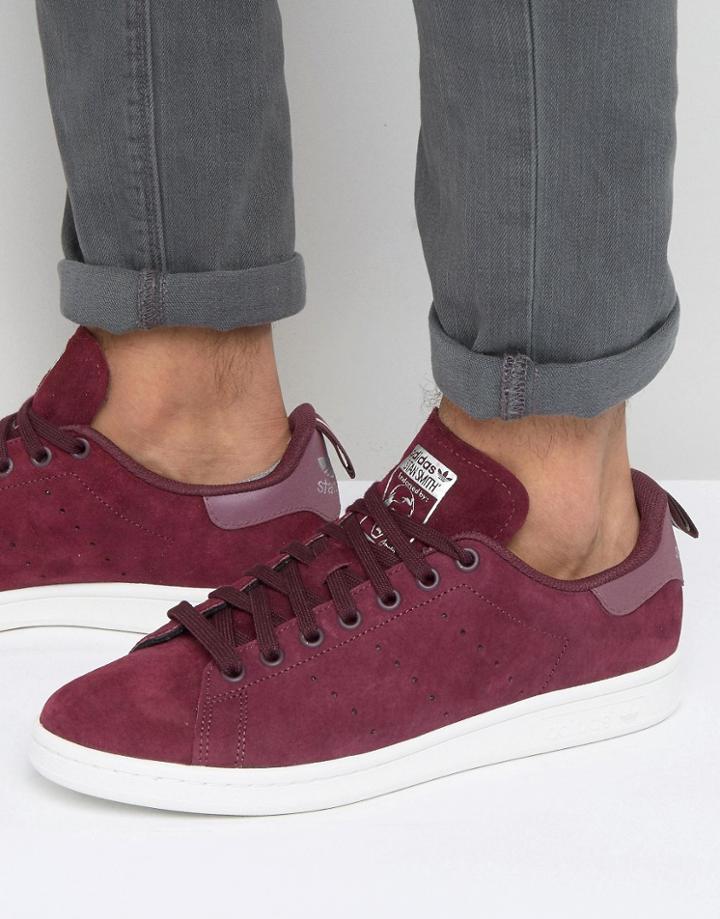 Adidas Originals Stan Smith Sneakers In Red S80028 - Red
