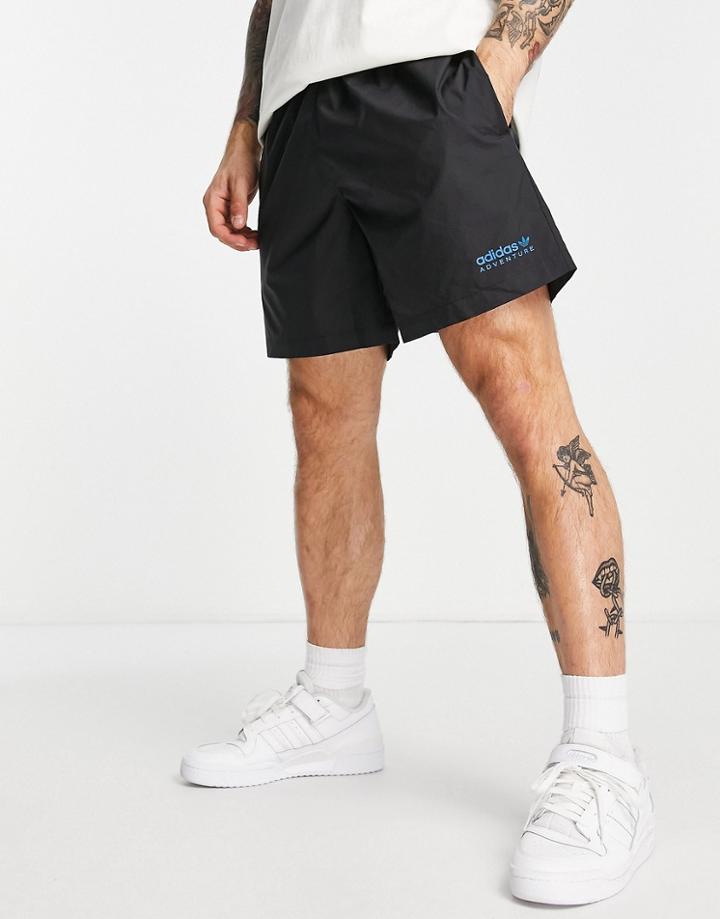 Adidas Originals Adventure Shorts In Black