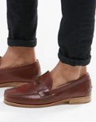 Sebago Conrad Penny Loafers - Tan