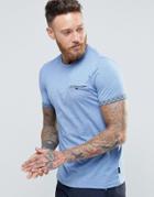 Ted Baker Melange Crew Neck T-shirt - Blue