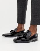 Office Imperial Tassel Loafers In Black Patent - Black