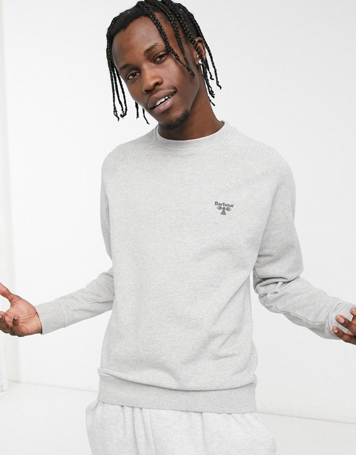 Barbour Beacon Sweatshirt In Gray-grey