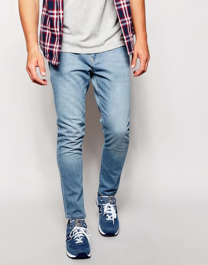 Brooklyn Supply Co Jeans Skinny Fit Light Wash - Light Wash
