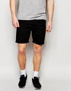 Asos Slim Shorts In Black - Black