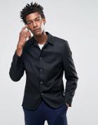 Selected Homme Regular Fit Smart Blazer With Stretch - Black