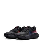 Nike Running Zoomx Invincible Run Flyknit Sneakers In Black/racer Blue