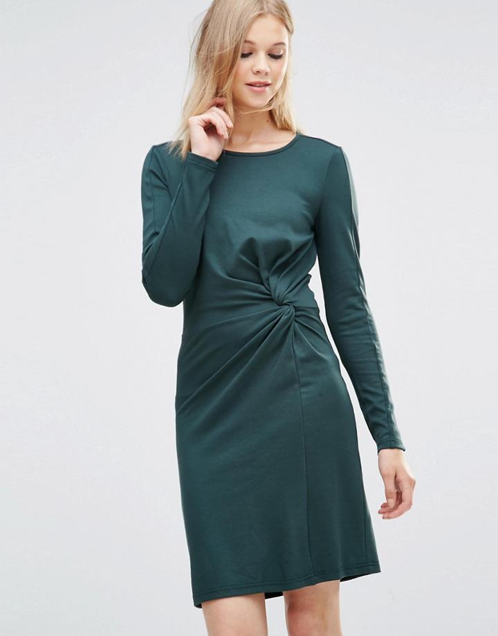 Y.a.s Aia Twist Knot Dress - Green