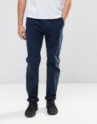 Farah Wellman Slim Fit Pants - Navy