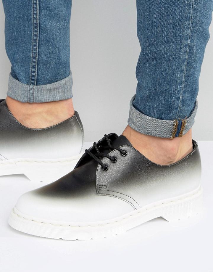 Dr Martens 1461 Fade 3 Eye Shoes - Black