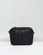 Urbancode Leather Boxy Crossbody Bag - Black
