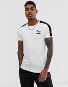 Puma T7 T-shirt In White