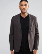 Farah Athelstan Heritage Blazer - Brown