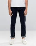 Bellfield Slim Fit Jeans In Indigo Denim - Blue