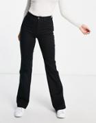 & Other Stories Cotton Flare Trouser In Black - Brown
