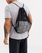 Asos 4505 Gym Mesh Drawstring Bag