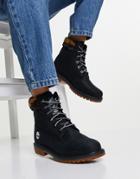 Timberland 6 Inch Heritage Cupsole Boots In Black