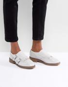 Asos Mastermind Monk Flat Shoes - Gray