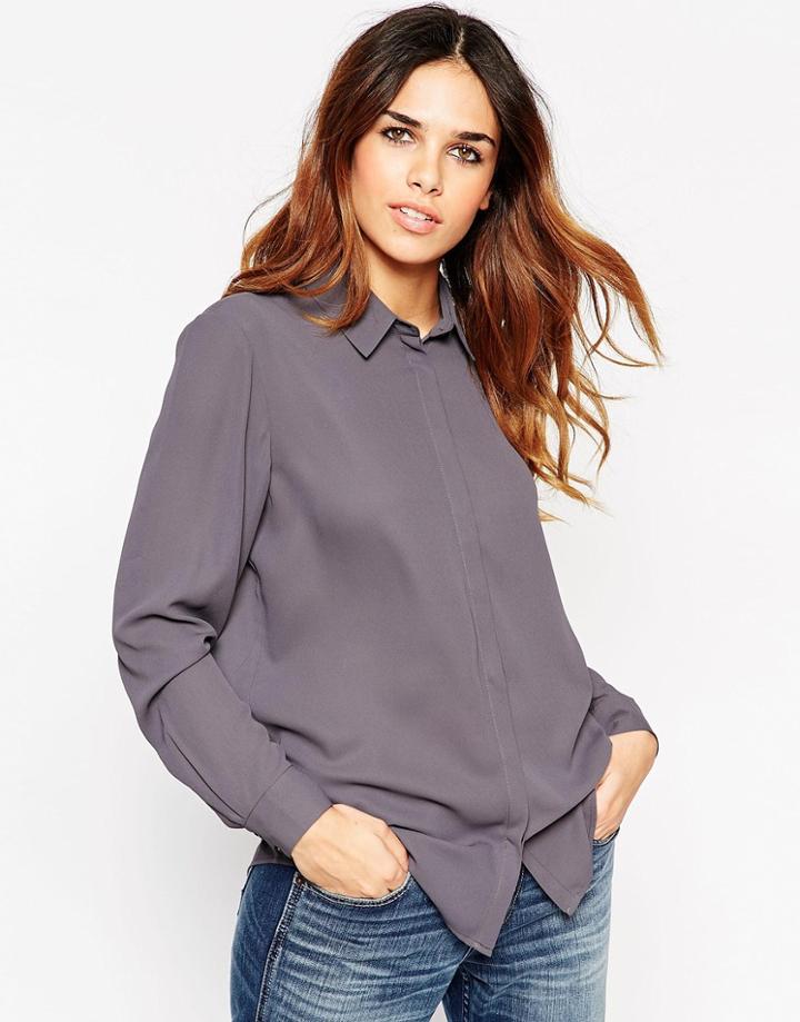 Asos Blouse - Gray