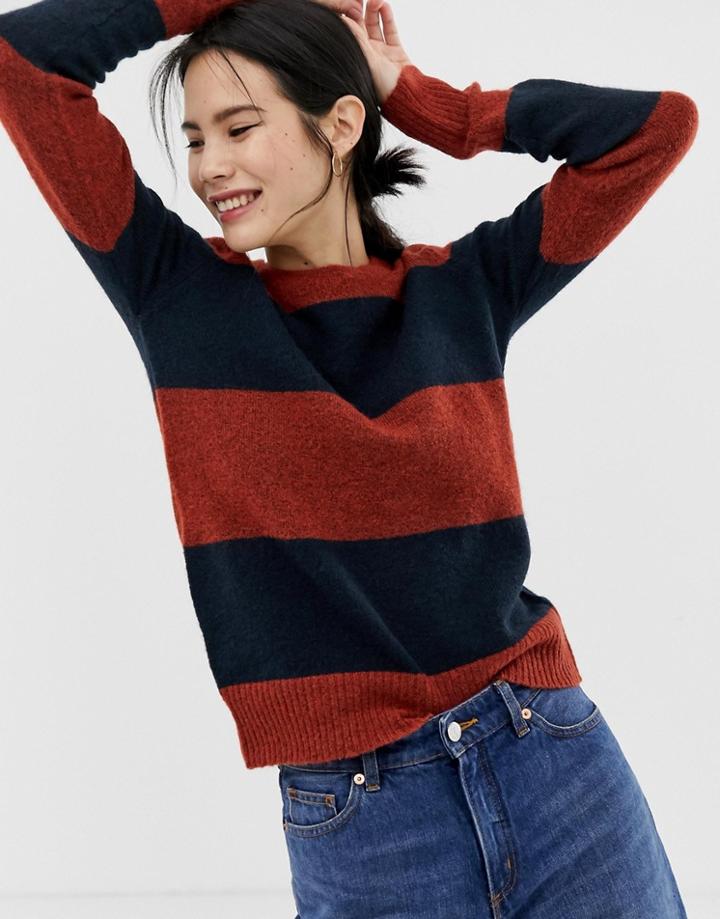 Ichi Stripe Sweater - Multi