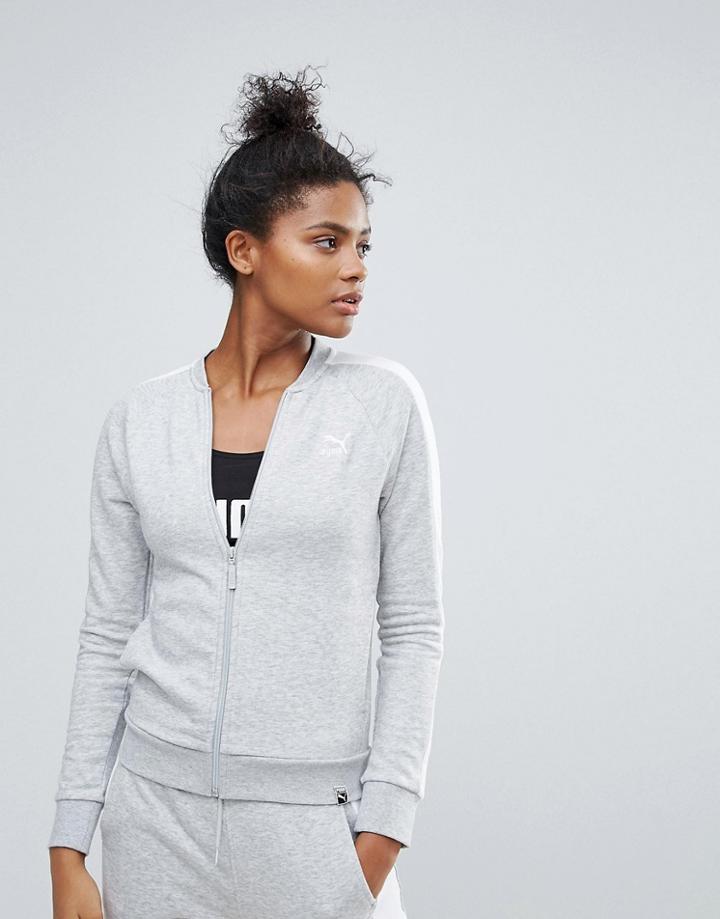 Puma Archive Logo T7 Track Jacket - Gray