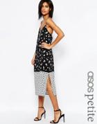 Asos Petite Ditsy Mix & Match Grunge Cami Dress - Multi