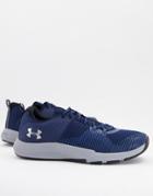 Under Armour Charged Engage Sneakers In Blue-navy