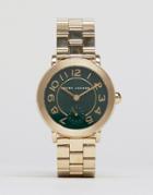 Marc Jacobs Gold Riley Watch Mj3488 - Gold