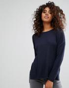 Esprit Oversized Light Knit Sweater - Blue